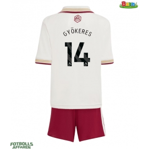 Arsenal Viktor Gyokeres #14 Tredjeställ Barn 2025-26 Kortärmad (+ Korta byxor)